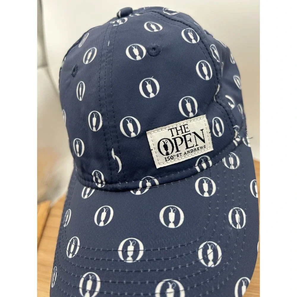 US Open Golf Hat 150th 2022 Blue  All Over Design 150th‎ Logo Limited Edition